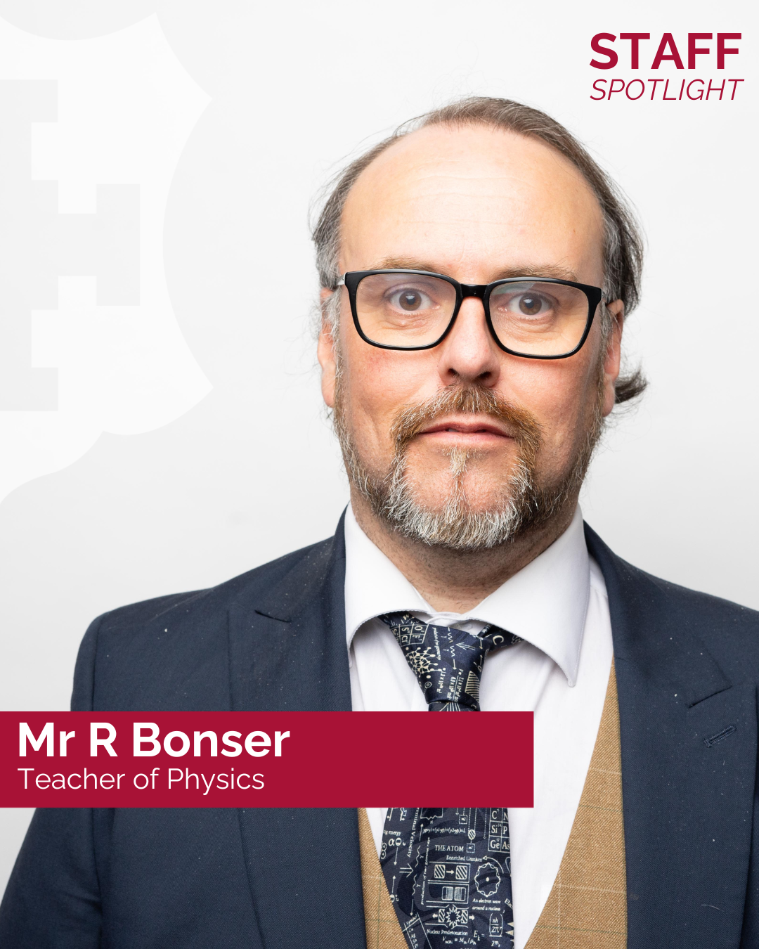 Staff Spotlight - Mr Bonser