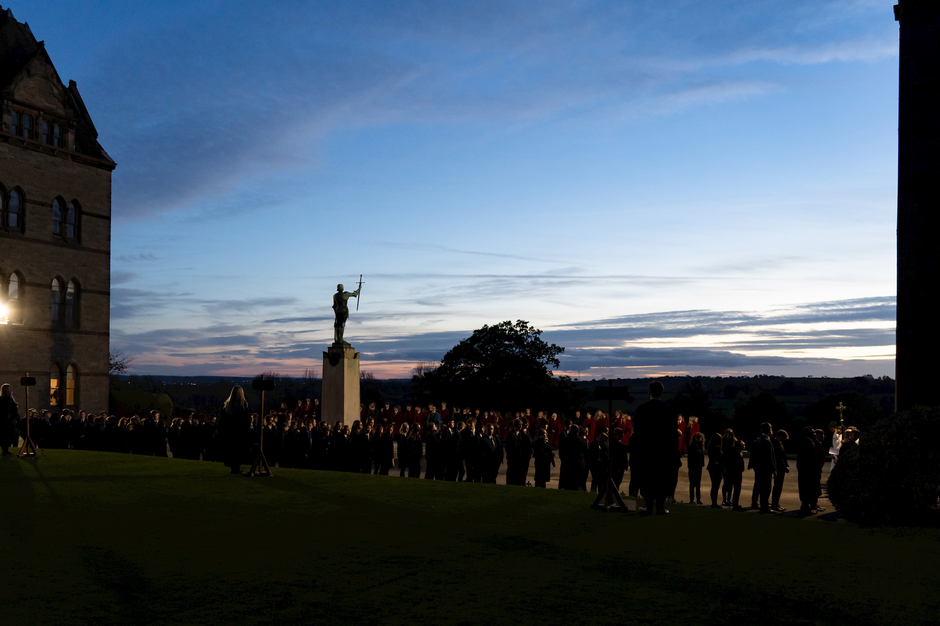 Denstone College Remembrance Day service