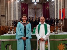 Denstone College celebrates the formal Installation of Miss Lotte Tulloch and  Reverend Edge