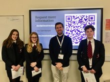 Denstone College pupils attend North American university seminar