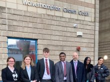 Denstone College Sixth Form Pupils visit Wolverhampton Crown Court