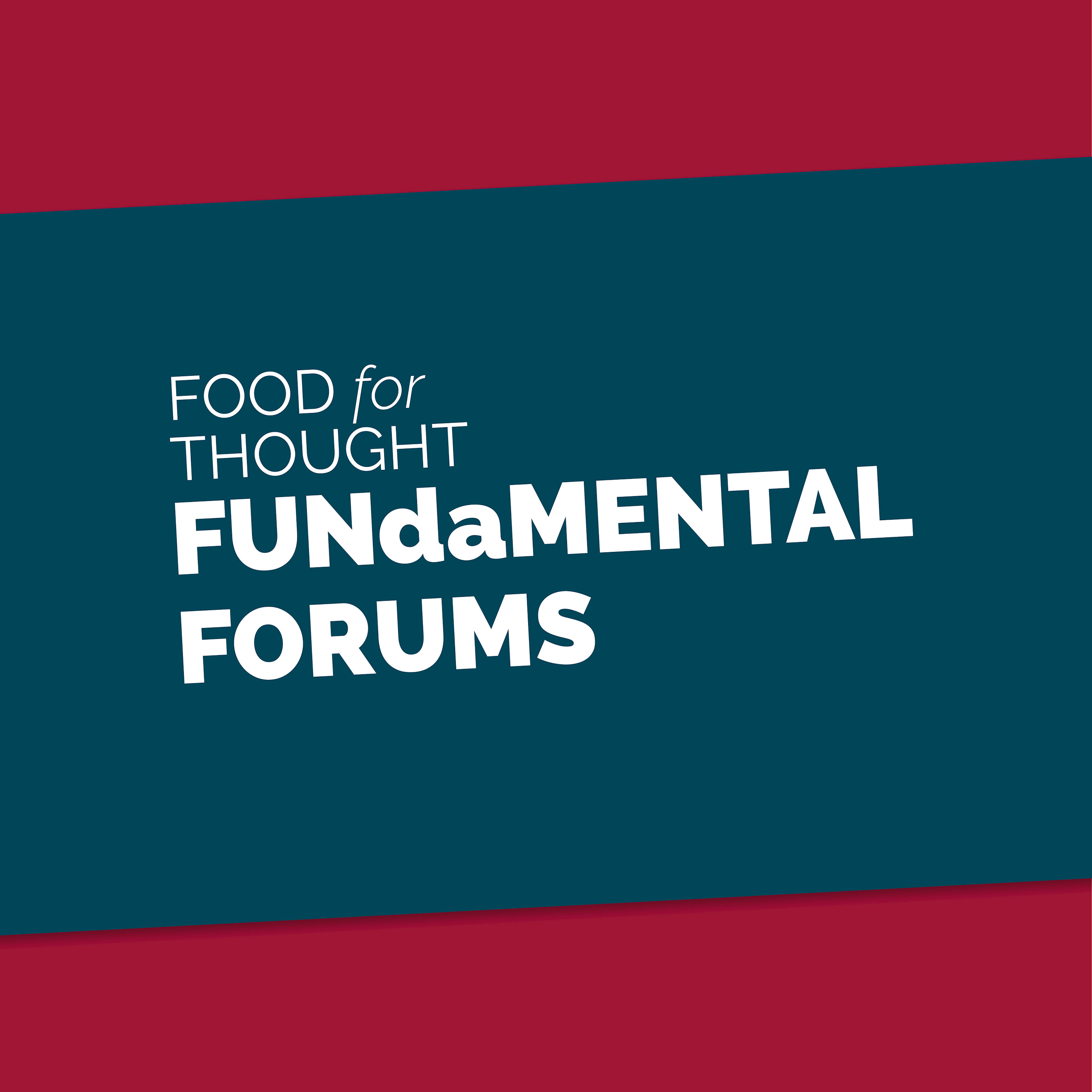 FOOD for THOUGHT Programme - Blog 6: FUNdaMENTAL Forums